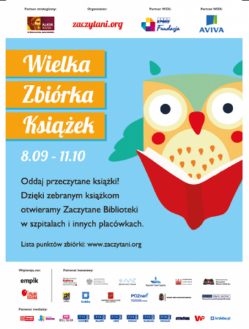 plakat akcji zaczytani