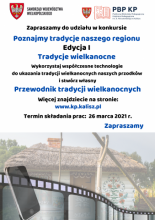 plakat konkursu poznajmy tradycje naszego regionu